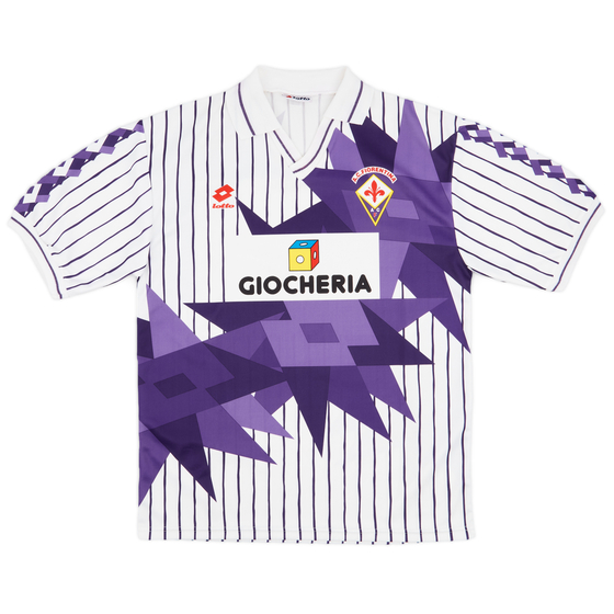 1991-92 Fiorentina Away Shirt - 9/10 - (L)