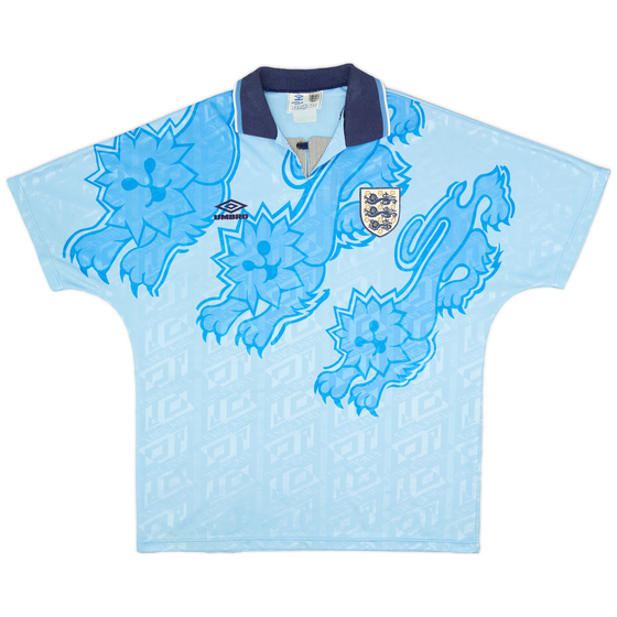 1992-93 England Third Shirt - 8/10 - (XL)