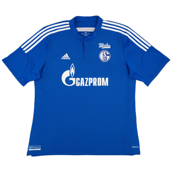 2014-16 Schalke Home Shirt - 9/10 - (XXL)