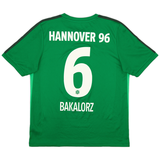 2016-17 Hannover 96 Jako Training Shirt Bakalorz #6 - 9/10 - (XS)