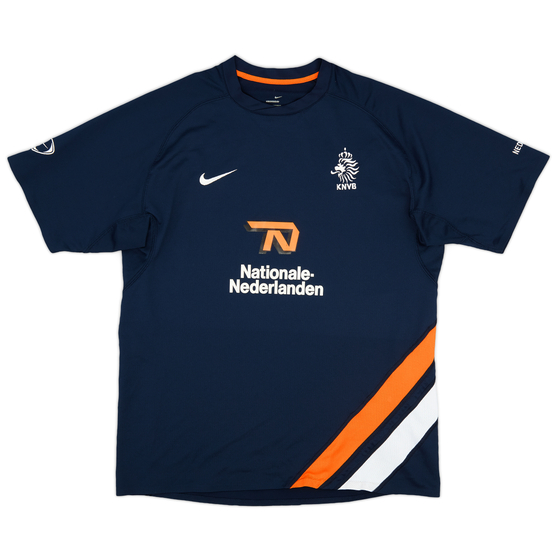 2006-08 Netherlands Nike Player Issue Training Shirt - 9/10 - (L)