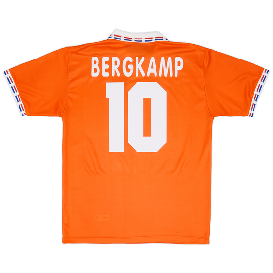 1996 Netherlands Home Shirt Bergkamp #10 - 9/10 - (L)