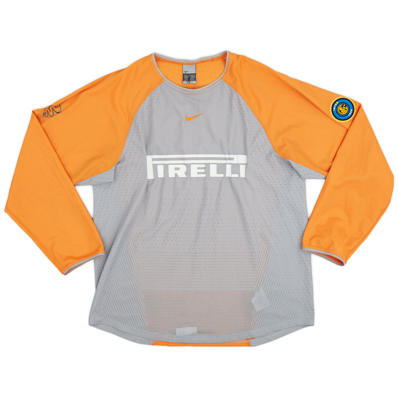 2001-02 Inter Milan Nike Training L/S Shirt - 8/10 - (L)