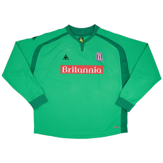 2009-10 Stoke City GK Shirt - 8/10 - (XXL)