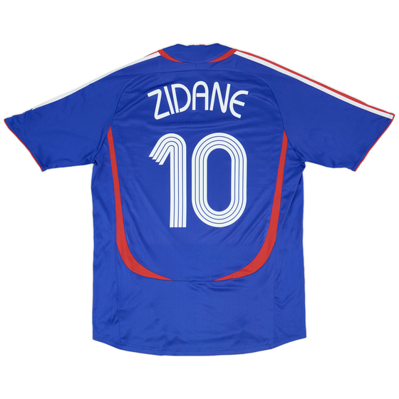 2006-07 France Home Shirt Zidane #10 - 6/10 - (XL)