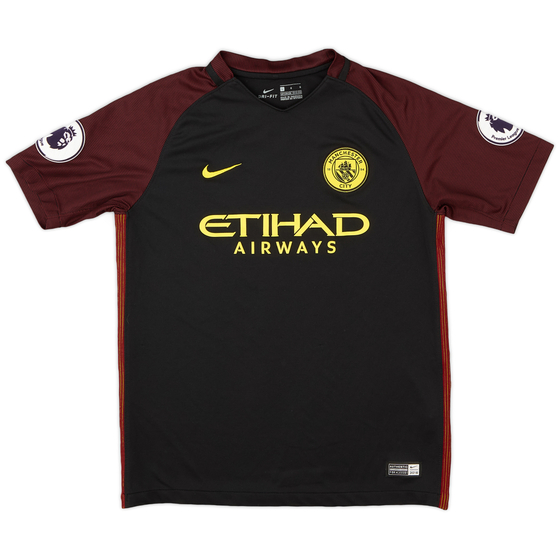 2016-17 Manchester City Away Shirt - 9/10 - (L.Boys)