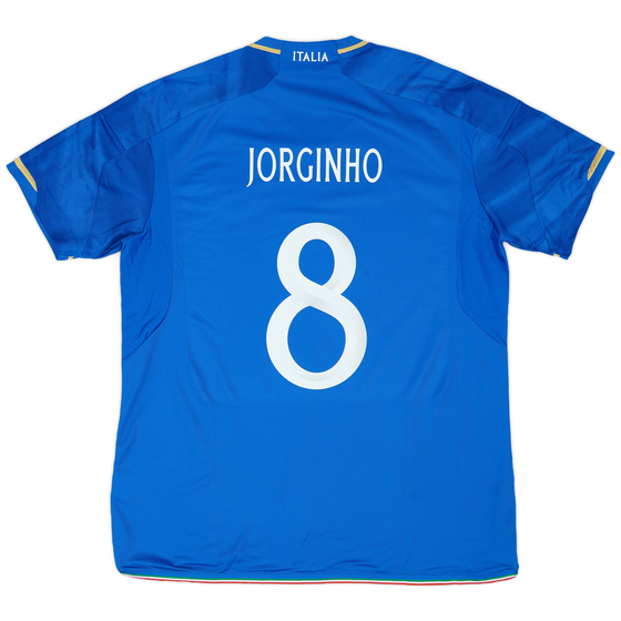 2023-24 Italy Home Shirt Jorginho #8 (XL)