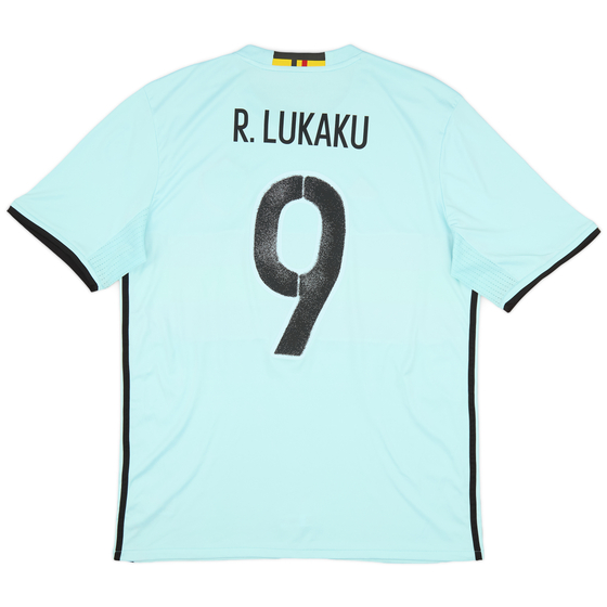2016-17 Belgium Away Shirt Lukaku #9 - 9/10 - (XL)