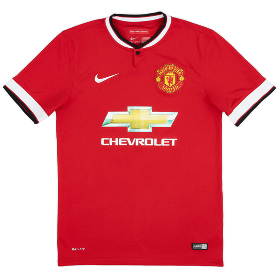 2014-15 Manchester United Home Shirt - 7/10 - (S)