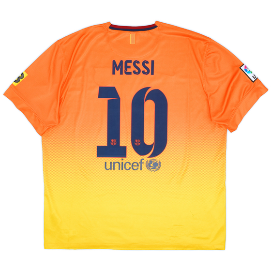 2012-13 Barcelona Away Shirt Messi #10 - 9/10 - (XXL)