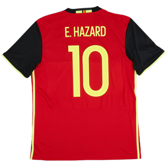 2016-17 Belgium Home Shirt Hazard #10 - 8/10 - (L)