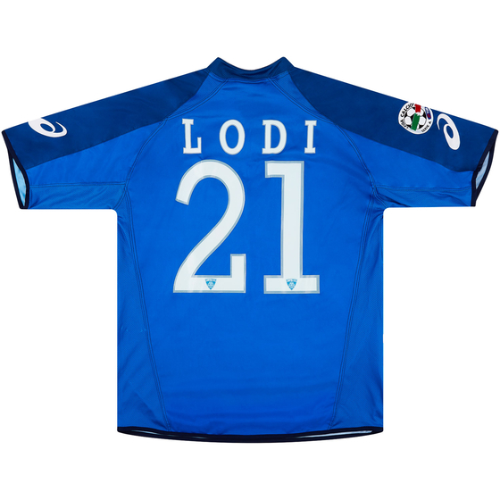 2005-06 Empoli Match Issue Home Shirt Lodi #21