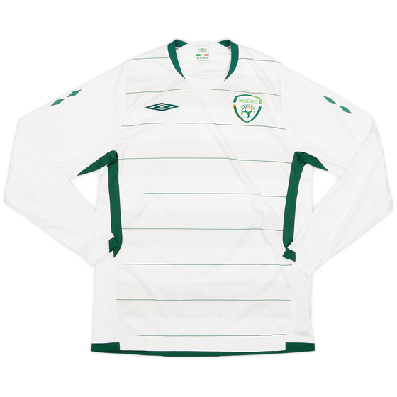 2009-10 Ireland Away L/S Shirt - 8/10 - (M)