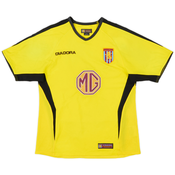 2003-04 Aston Villa Away Shirt - 8/10 - (M.Boys)