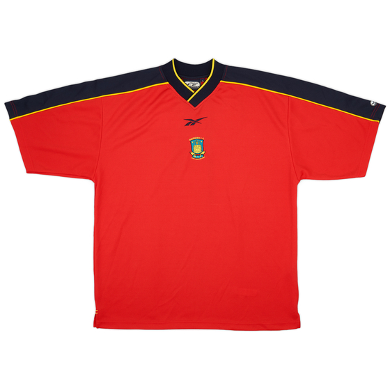 1998-00 Brondby Reebok Training Shirt - 8/10 - (L)