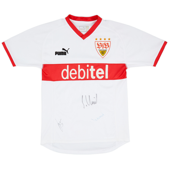 2003-04 Stuttgart Signed Home Shirt - 7/10 - (S)