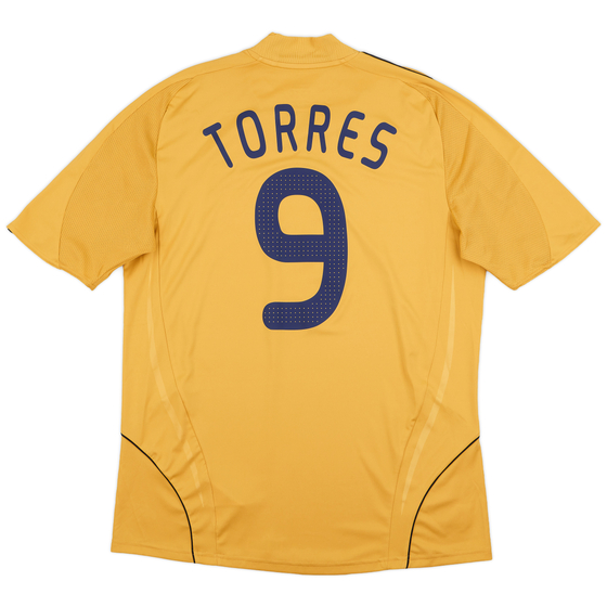 2008-10 Spain Away Shirt Torres #9 - 8/10 - (L)