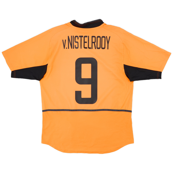 2002-04 Netherlands Home Shirt V.Nistelrooy #9 - 8/10 - (L)