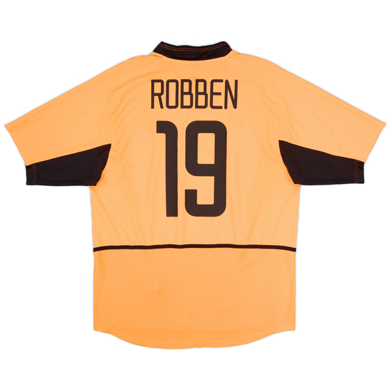 2002-04 Netherlands Home Shirt Robben #19 - 8/10 - (L)
