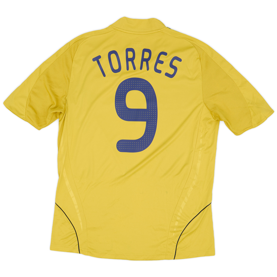 2008-10 Spain Away Shirt Torres #9 - 7/10 - (L)