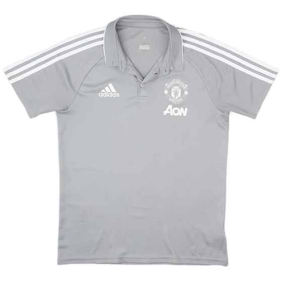 2017-18 Manchester United adidas Polo Shirt - 8/10 - (M)
