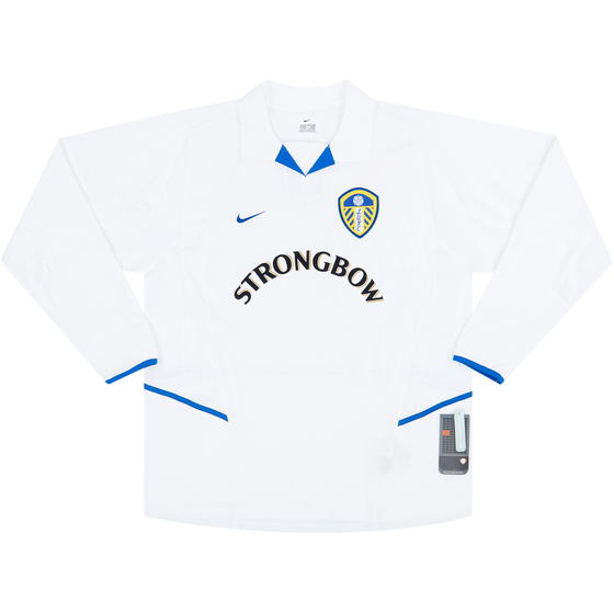 2002-03 Leeds United Home L/S Shirt (XL)