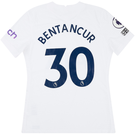 2021-22 Tottenham Match Issue Home Shirt Bentancur #30
