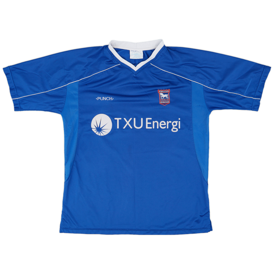 2001-02 Ipswich Home Shirt - 8/10 - (XL)
