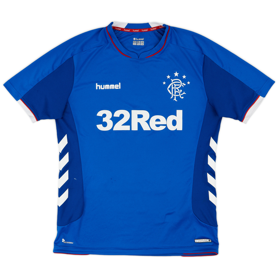 2018-19 Rangers Home Shirt - 8/10 - (L)