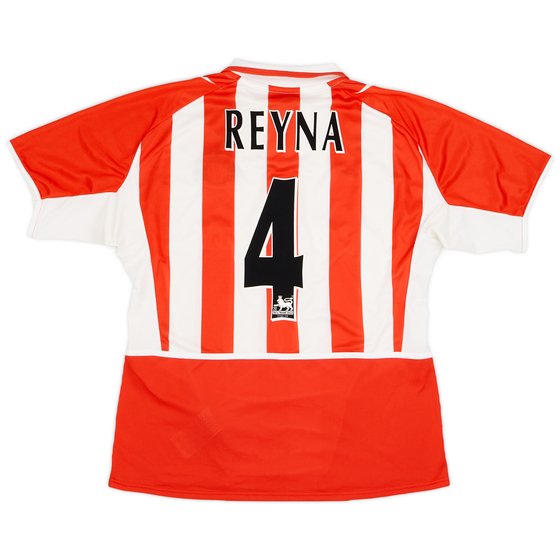 2002-04 Sunderland Home Shirt Reyna #4 - 9/10 - (L)