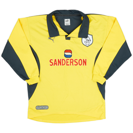 1999-00 Sheffield Wednesday GK Shirt - 8/10 - (L.Boys)