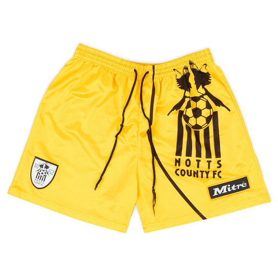 1995-97 Notts County Away Shorts - 7/10 - (XL.Boys)