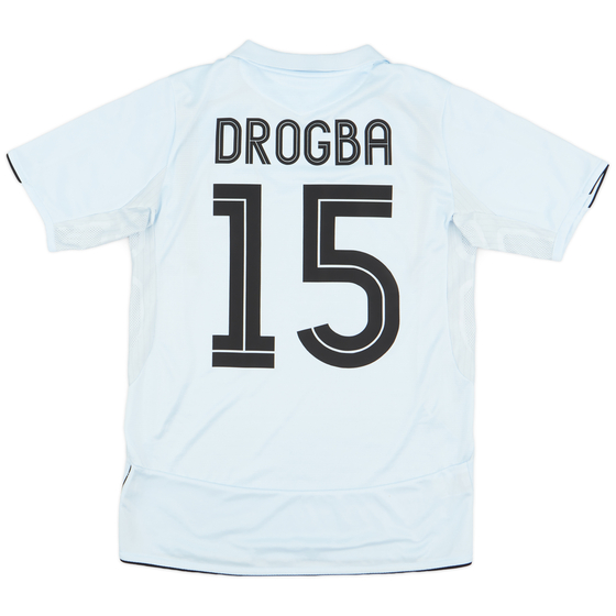 2005-06 Chelsea Away Shirt Drogba #15 - 8/10 - (S)