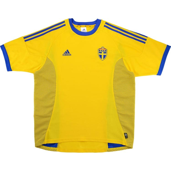 2002-03 Sweden Home Shirt - 6/10 - (Y)