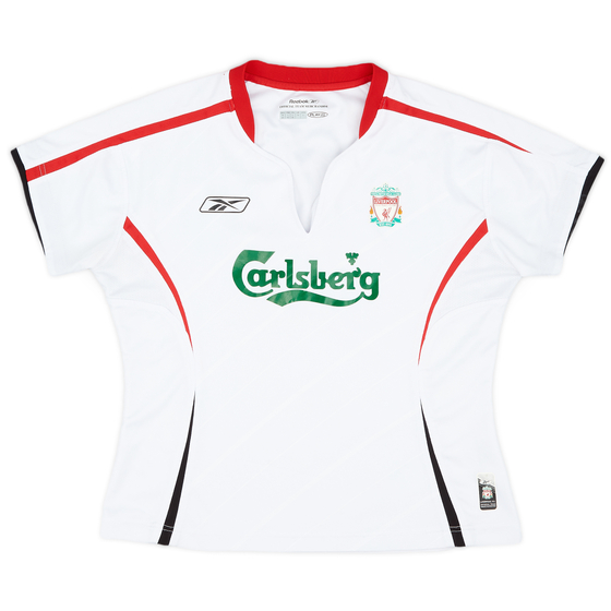 2005-06 Liverpool Away Shirt - 7/10 - (Women's L)