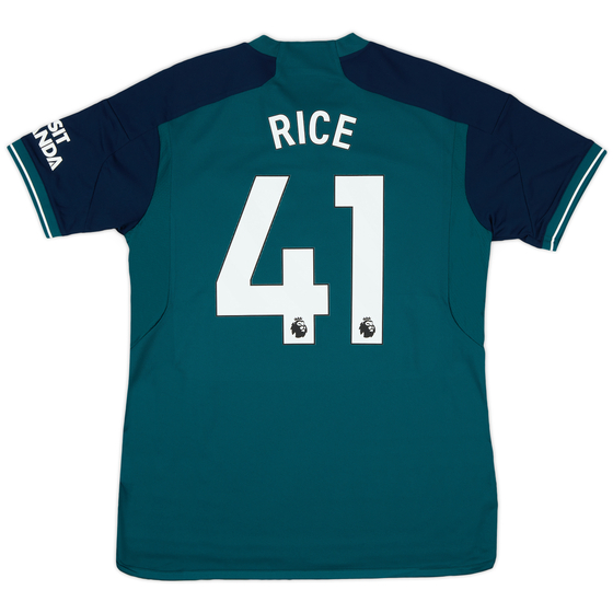 2023-24 Arsenal Third Shirt Rice #41