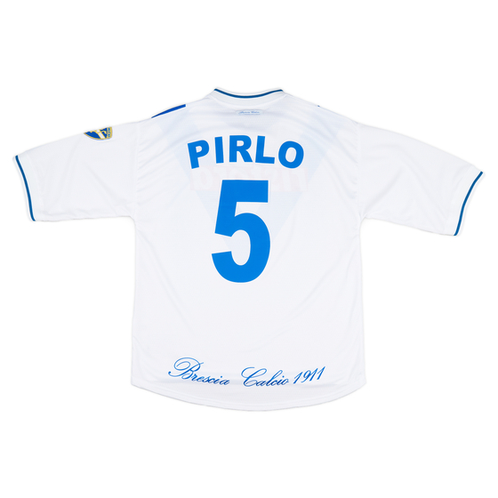 2000-01 Brescia Garman Reissue Away Shirt Pirlo #5
