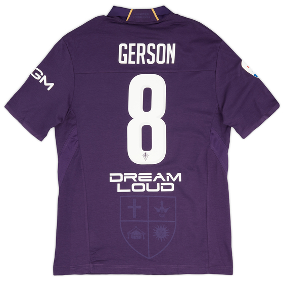 2018-19 Fiorentina Match Issue Home Shirt Gerson #8 - As New - (L)