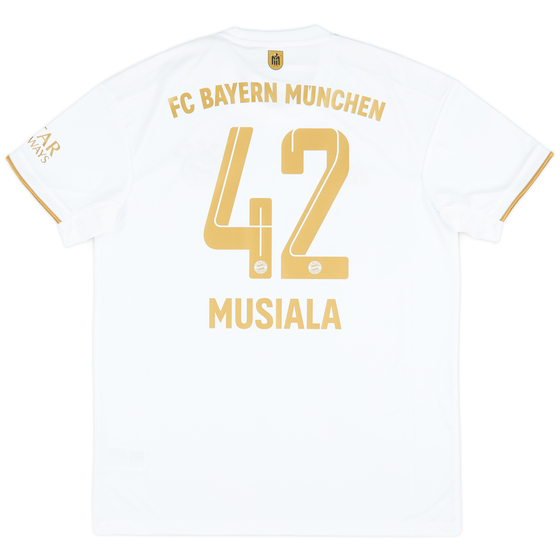 2022-23 Bayern Munich Away Shirt Musiala #42