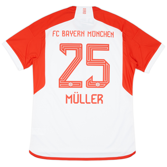 2023-24 Bayern Munich Home Shirt Müller #25 