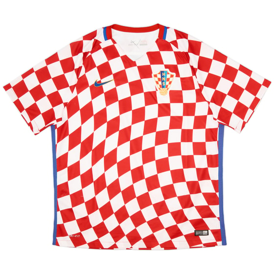 2016-18 Croatia Home Shirt - 7/10 - (XL)