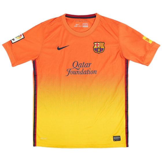 2012-13 Barcelona Away Shirt - 9/10 - (XL.Boys)