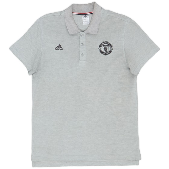 2015-16 Manchester United adidas Polo Shirt - 9/10 - (L)