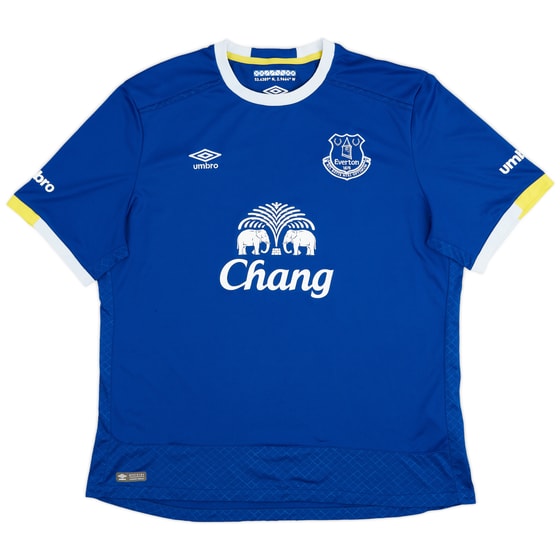 2016-17 Everton Home Shirt - 8/10 - (XXL)