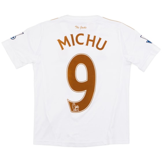 2012-13 Swansea City Centenary Home Shirt Michu #9 - 7/10 - (S.Boys)