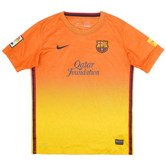2012-13 Barcelona Away Shirt - 4/10 - (XL.Boys)