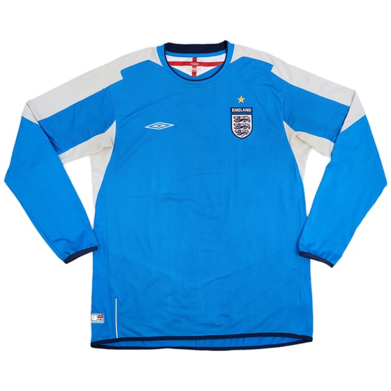 2004-06 England GK Shirt - 5/10 - (XL)