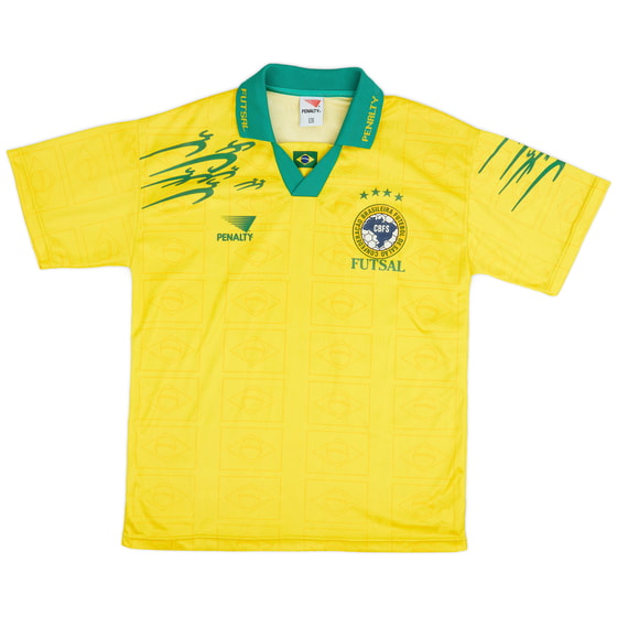 1996 Brazil Futsal Home Shirt - 9/10 - (L)