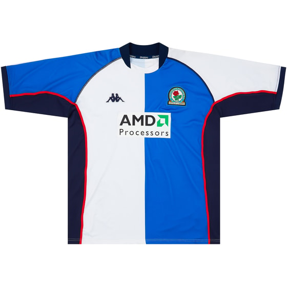 2002-03 Blackburn Match Issue Home Shirt #17
