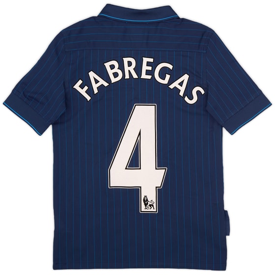2009-10 Arsenal Away Shirt Fabregas #4 - 9/10 - (M.Boys)